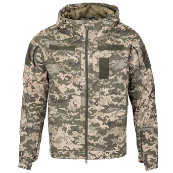 Демисезонная мужская куртка "Hunter" Canvas Streatch с сеточной подкладкой пиксель размер S