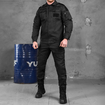 Форма китель + брюки "Security guard" гретта черный размер L