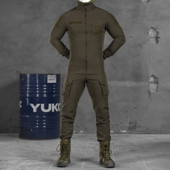 Легкий костюм "Smok" куртка + брюки олива размер L
