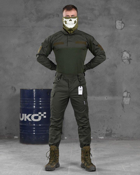 Стрейчевий тактичний костюм 7.62 tactical Minnesota хакі 2XL