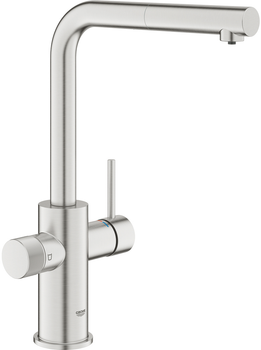 Смеситель кухонный с подключением к фильтру GROHE Blue Pure Minta 30601DC0