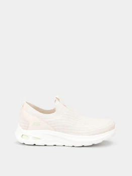Женские слипоны Skechers 39 Бежевый 117440 NAT