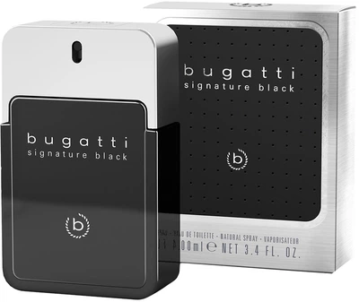 Туалетная вода для мужчин Bugatti Signature Black 100 мл (4051395402180)