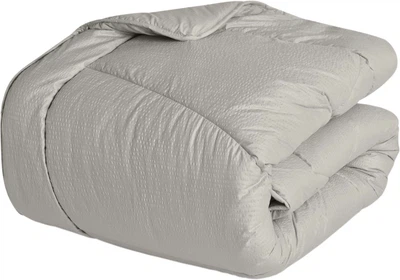 Ковдра літня IDEIA Nordic Comfort євро 200х220 см антиалергенна легка ковдра Сіра (4820182658136_1)