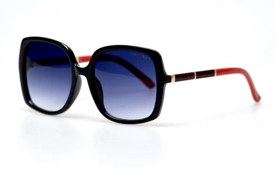 Чорні жіночі брендові окуляри сонцезахисні очки Jimmy Choo (195144)