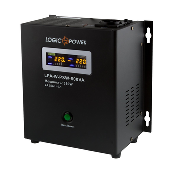 Источник бесперебойного питания LogicPower LPA-W - PSW-500VA, 2A/5А/10А (7145)