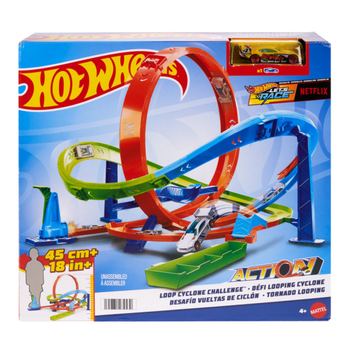 Автотрек Hot Wheels Action Испытания гиперпетли (HTK16)