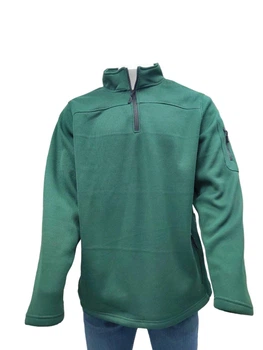 Свитер чоловічий Telluride clothing company на флісі, зеленого кольору, розмір XL (oversize)