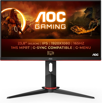 Монітор 24" AOC G2 24G2SP/BK Full HD IPS 165 Гц g2