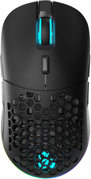 Игровая беспроводная мышь Newskill Arakne Elite RGB Черная Over Stоск g3