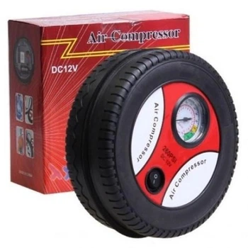 Портативный автомобильный насос Air Compressor DC-12V автокомпрессор