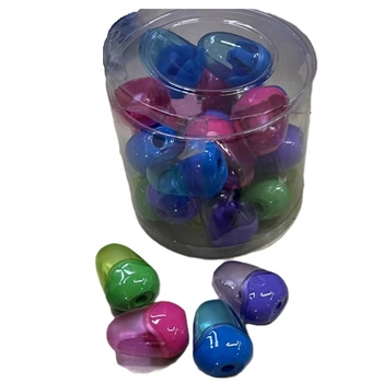 Механічна стругачка для олівців Stenson Transparent WW01124 24 шт/уп для школи та офісу