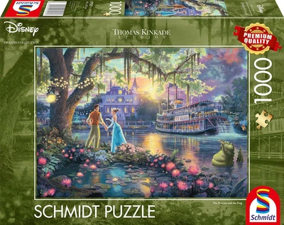 Пазл Schmidt Thomas Kinkade Disney Frog King Принцесса и лягушка 1000 шт. (57527)