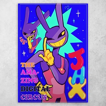 Плакат постер CupKit "Удивительный цифровой цирк / The Amazing Digital Circus" №28 А3 42х29,7 см