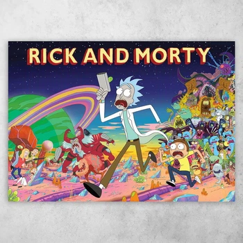 Плакат постер CupKit "Рік та Морті / Rick and Morty" №5 А4 21х29,7 см