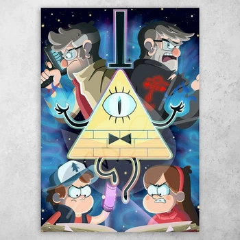 Плакат постер CupKit "Гравити Фоллз / Gravity Falls" №5 А3 42х29,7 см