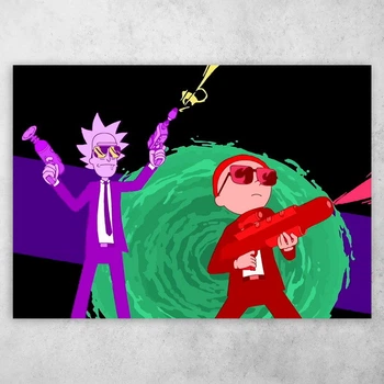 Плакат постер CupKit "Рік та Морті / Rick and Morty" №46 А4 21х29,7 см