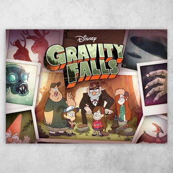 Плакат постер CupKit "Гравити Фоллз / Gravity Falls" №50 А4 21х29,7 см