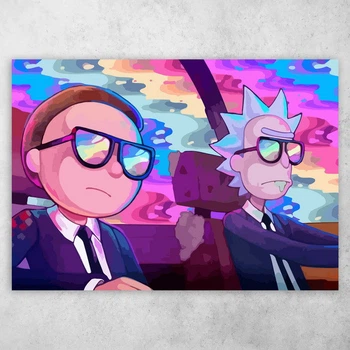 Плакат постер CupKit "Рік та Морті / Rick and Morty" №2 А4 21х29,7 см