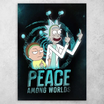 Плакат постер CupKit "Рік та Морті / Rick and Morty" №3 А3 42х29,7 см