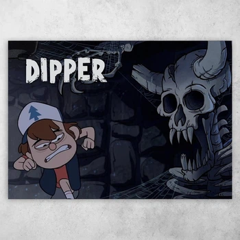 Плакат постер CupKit "Гравити Фоллз / Gravity Falls" №12 А4 21х29,7 см