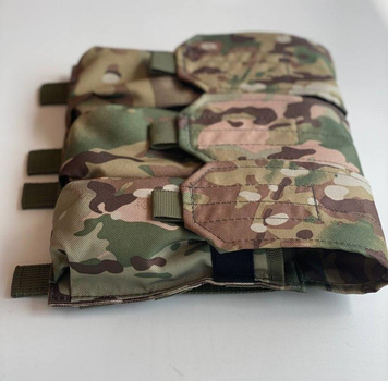 Підсумок потрійний для магазинів АК закритий з MOLLE (Мультикам)