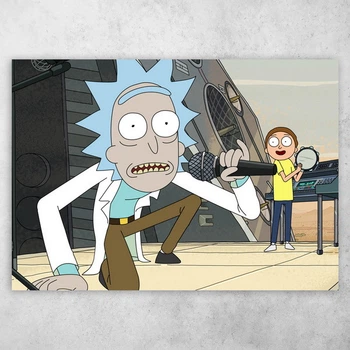 Плакат постер CupKit "Рік та Морті / Rick and Morty" №22 А4 21х29,7 см