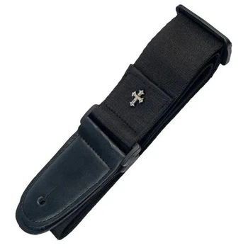 Гітарний ремінь Overtone Vintage Cross Black