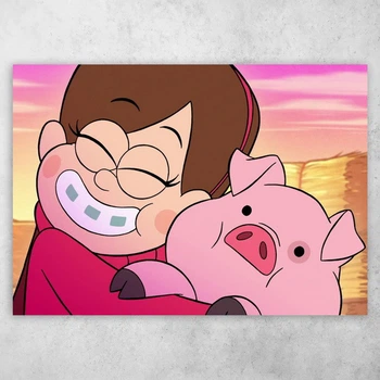 Плакат постер CupKit "Гравити Фоллз / Gravity Falls" №19 А4 21х29,7 см