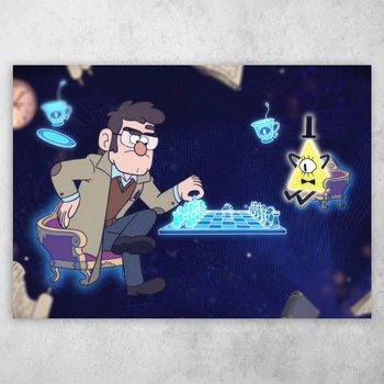 Плакат постер CupKit "Гравити Фоллз / Gravity Falls" №45 А4 21х29,7 см