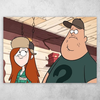 Плакат постер CupKit "Гравити Фоллз / Gravity Falls" №42 А4 21х29,7 см