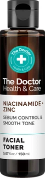 Тонер для лица The Doctor Health & Care Niacinamide + Zinc 150 мл (5901845509237)