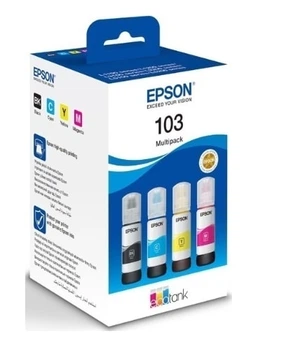 Комплект чернил Epson L31XX 4х65 мл для печати Cyan Magenta Yellow Black