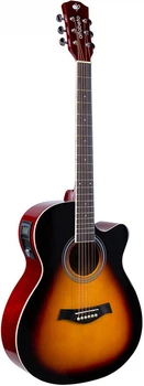 Электроакустическая гитара Alfabeto AG110EQ (Sunburst) + чехол