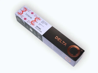 Кофе в капсулах Delta Q Timor по крепости 7 в упаковке 10 шт