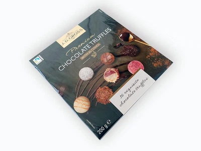 Конфеты трюфельные пралине J.D.Gross Premium Chocolate With