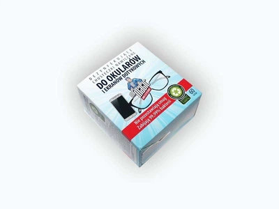 Серветки дезінфекційні для окулярів і сенсорних екранів Mr Magic 60 шт