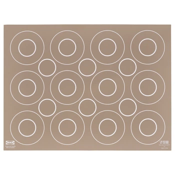 Силиконовый коврик для выпечки теста IKEA BAKTRADITION 41x31 см, 904.801.75