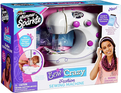 Швейна машинка Cra-Z-Art Shimmer 'n Sparkle Sew Crazy Sewing Machine (5710948340513)