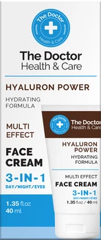 Крем для лица The Doctor Health & Care 3 в 1 Hyaluron Power 40 мл (5901845509299)