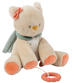 М'яка іграшка Nattou Музична кішка Lana 30 см (5414673266055)