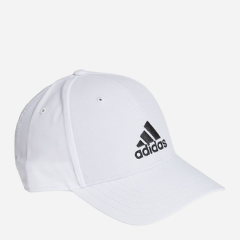 Czapka z daskiem adidas Bball Cap Lt Emb GM6260 OSFC 51 Biała (4064044179487)