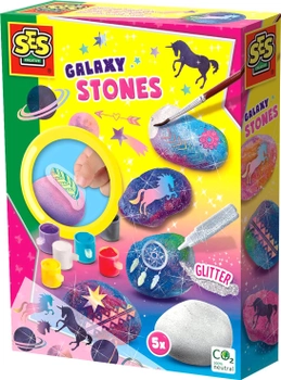 Zestaw kreatywny SES Creative Galaxy Stones (8710341147662)