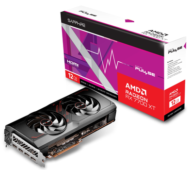 Видеокарта AMD Radeon RX 7700 XT 12GB GDDR6 Pulse Gaming Sapphire (11335-04-20G)