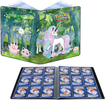 Альбом для зберігання карток Pokemon Portfolio 9-P Enchanted Glade (0074427158781)