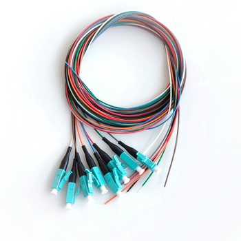 Набір кольорових пігтейлів Orient LC/UPC, MM(OM3), 1.5м, 8 волокон PG-1.5LC(MM)(FW)Е-К8