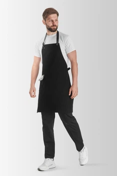 Фартук бармена Vsetex Jackson Canvas Черный