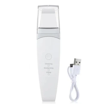 Ультразвуковий скрабер для чищення обличчя Ultrasonic Skin Scrubber Н2