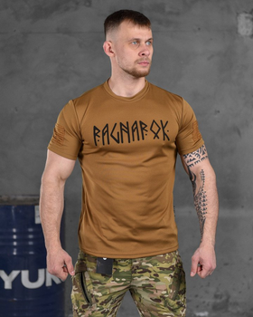 Тактическая потоотводящая футболка oblivion tactical ragnarok кайот 0 XXL