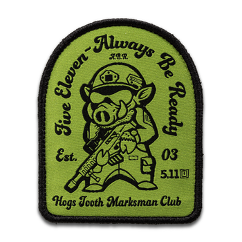 Нашивка 5.11 Tactical Hog Hunter Patch